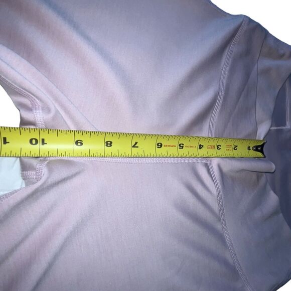 Nike Womens Yoga Wrap High Waist Leggings cj4215-516 Plum Chalk Barely Rose L - Picture 13 of 16